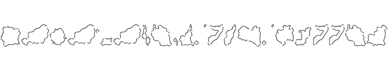 MiniPics-GlobalSLoose font preview