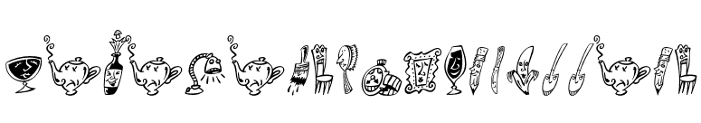 MiniPics-HomeBuddies font preview