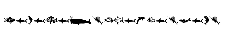 MiniPics-LilFishies font preview