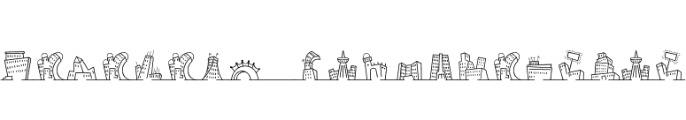 MiniPics-NakedCityDay font preview
