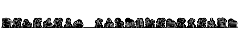 MiniPics-NakedCityNight font preview