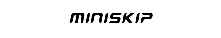 miniskip font preview