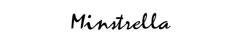 Minstrella font preview
