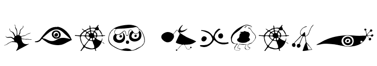 Miro Extras font preview