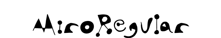 MiroRegular font preview