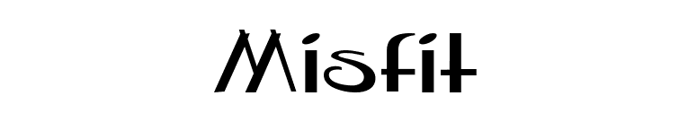 Misfit font preview