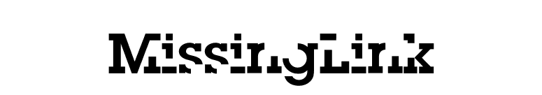 MissingLink font preview