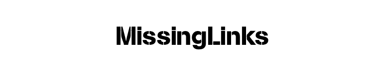 MissingLinks font preview