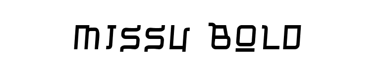 Missu Bold font preview