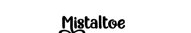 Mistaltoe font preview