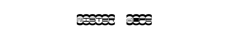 Mister Dope font preview
