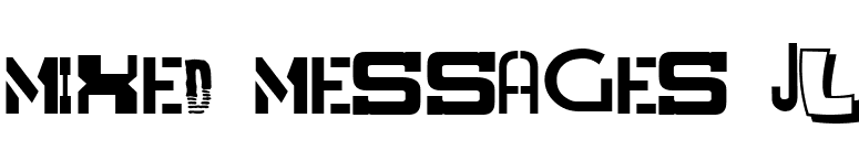Mixed Messages JL font preview