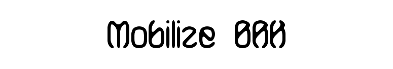 Mobilize BRK font preview