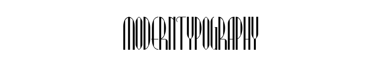 ModernTypography font preview