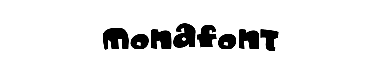 Monafont font preview