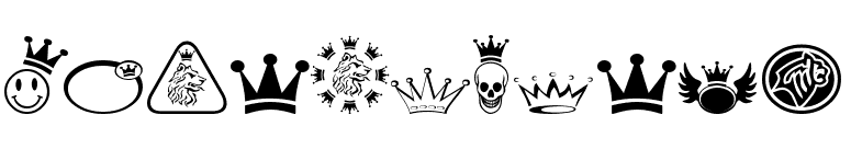 Monarchbats font preview