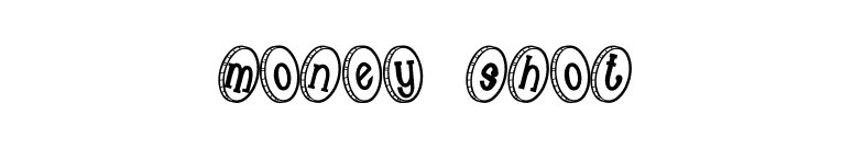 Money Shot font preview