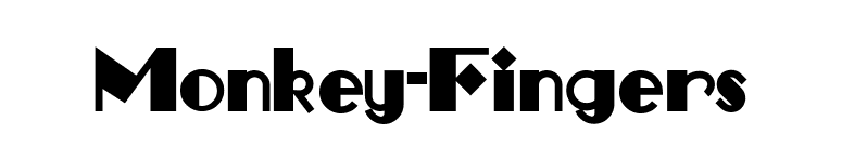 Monkey-Fingers font preview