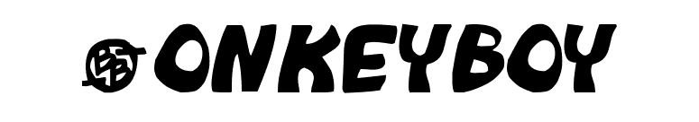 Monkeyboy font preview