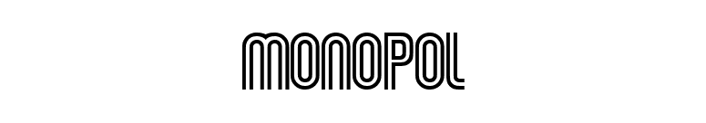 Monopol font preview