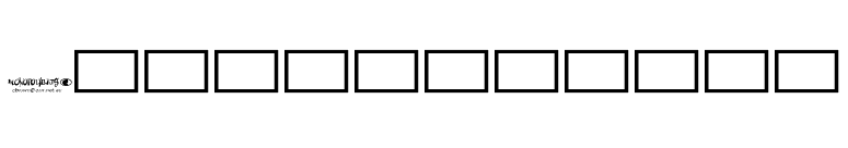 Monopolybats font preview