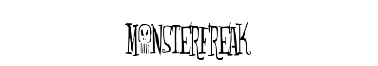 Monsterfreak font preview