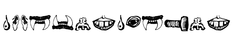 MonsterMasher font preview