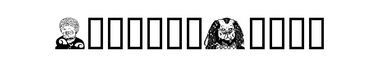 MonsterParty font preview
