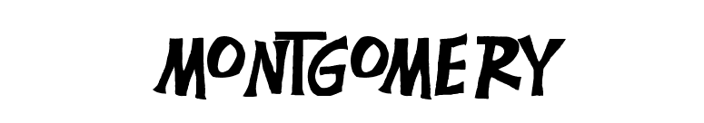 Montgomery font preview