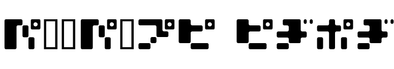 MOOMILK KANA font preview