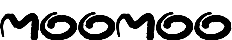 MooMoo
 font preview