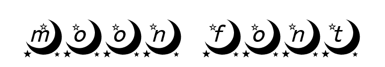 moon font font preview