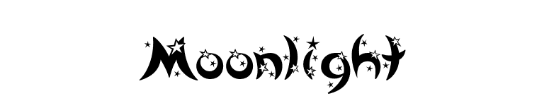 Moonlight font preview