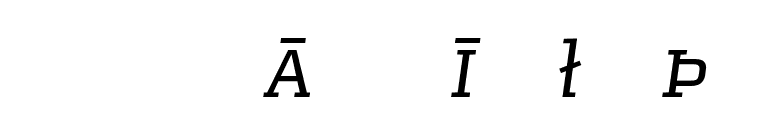 MorganAvec ItalicPi font preview
