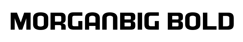 MorganBig Bold font preview