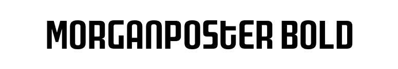 MorganPoster Bold font preview
