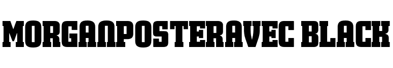 MorganPosterAvec Black font preview