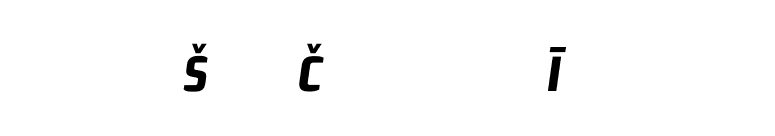 MorganSansCond Bold ItalicPi font preview