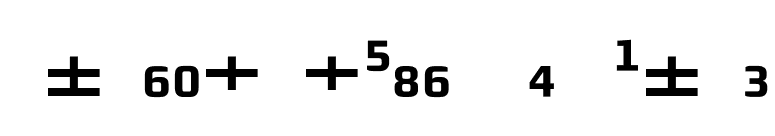 MorganSnFigures Bold font preview