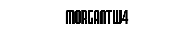 MorganTw4 font preview