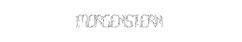 Morgenstern font preview