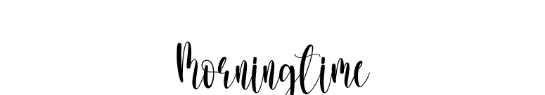 Morningtime font preview