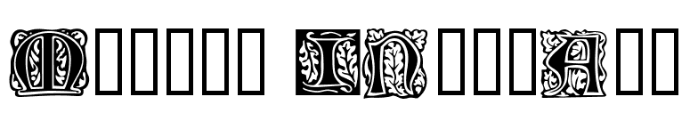 Morris Initials font preview