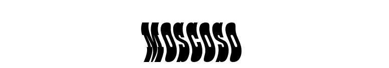 Moscoso font preview
