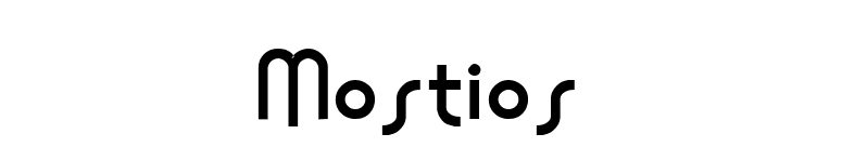 Mostios font preview