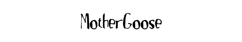 MotherGoose font preview