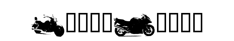 MotorBikez font preview