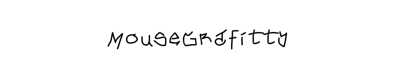 MouseGrafitty font preview