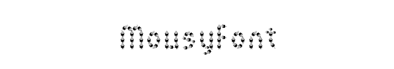MousyFont font preview