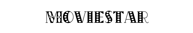 Moviestar font preview
